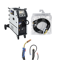 GYS PACK NEOPULSE 400 CW 1 ຊຸດເຄື່ອງເຊື່ອມ MMA, TIG, MIG/MAG (3ph; 400V; 10-400A; steel torch)