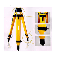 Jeweltest B-P3 Fiberglass/Wooden Total Station Tripod (160mm, 1755mm)