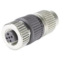 HARTING 21032122407 ຕົວເຊື່ອມຕໍ່ກົງ CIRC HARAX M12 L4 FEM