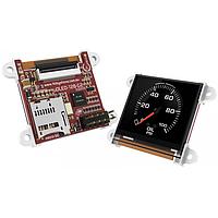 4D Systems SK-128G2-AR ຊຸດເລີ່ມຕົ້ນ Starter Kit ສໍາລັບ uOLED-128G2-AR ມີບັດ microSD ອຸດສາຫະກຳ 4GB