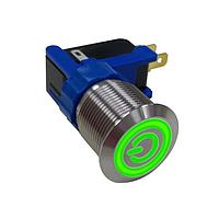 Adam Tech SW-PB7-06LB22FFPG12V ສະຫນັບສະຫນູນຕໍ່ການທຳລາຍ ສະຫນັບສະຫນູນກະຊວງສູງ ANTI-VANDAL PUSHBUT