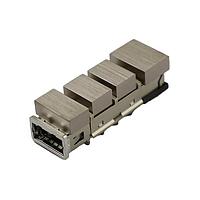 Adam Tech XFC-1-CS5-EMI-HSK ກະຕ່າ XFP 1X1 ກະຕ່າ ມີຕົວລົງຄວາມຮ້ອນ, ສູງ