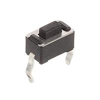C&K PTS636 SL43 LFS ສະຫນອງສະຫນອງສະຫນອງ Tactile Switches Tact 50mA 12VDC, 6.0x3.5, 4.3mm H, 130gf, THT leads, Black Actuator