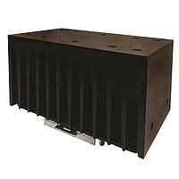 Carlo Gavazzi RHS301 Heat Sinks ຕິດຕັ້ງບ່ອນລົງລະບົບ DIN rail, ຄວາມຕ້ານຄວາມຮ້ອນ 0.82 C/W a. 80 W, ຄວາມກວ້າງ x ຄວາມສູງ x ຄວາມລຶບ = 119 x 82 x 94 mm, ເໝາະສົມສໍາລັບການຕິດຕັ້ງ SSR ເທົ່າໜຶ່ງ ຫຼື ຫຼາຍອັນ