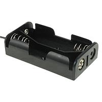 Eagle Plastic Devices 12BH212A-GR ຖານຖ້ວມແບດເຕີຣີ 2 AA ມີສາຍ 6" LDS