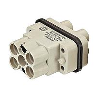 HARTING 09120062663 Inserts Han Q 4/2 ຜູ້ຊາຍ insrt ມີ Quick Lock