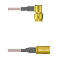 Amphenol Custom Cable Q-330600001024i ສາຍສະບັບ RF SMA-RP/SMB-SP G178 24I
