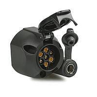 Littelfuse 00504800 ປຸ່ມຕໍ່ລົດຍົນ Socket 12V.N-7P/2P Faston Plastic