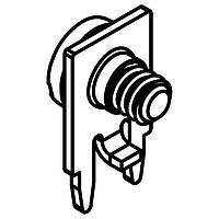 Keystone Electronics 7757-3 ຂໍ້ຕໍ່ສະກຣູ SCREW TERMINAL W/ BLACK SCREW HEAD