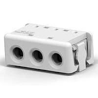 AMP Connectors - TE Connectivity 2106003-3 ປິດສິ້ນ 3 ຕຳແໜ່ງ AWG18 SMT IDC ປິດສິ້ນ