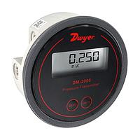 Dwyer DM-2105-LCD DM-2000 ຕົວສົ່ງຄວາມດັນຕ່າງສໍາລັບອາກາດແລະແກັດ, 4-20 mA (Differential, 2 inH₂O, Barbed Fitting, 1/8 in)