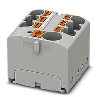 PHOENIX CONTACT 3273988 ບລັອກຕິມເນີລບຣິວີງ DIN Rail PTFIX 10/6X4-G GY