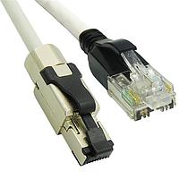 Stewart Connector CA88-020M-01 Cat 8.1 RJ45 CAT 8.1 ເປັນ ARJ45 CAT 8.2 ສາຍສະບັບ Patch 2m