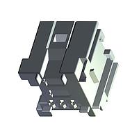 AMP Connectors - TE Connectivity 281988-2 ກອງປົກຫຼັງ MODULAR CONN HSG MICRO RE