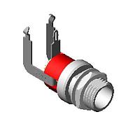Switchcraft L721RA ຈັກ Panel Mnt 2.1mm Long Bushing RA PC