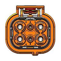 Amphenol Industrial ELP4Y03 ປລັກຕໍ່ຕ່າງ 4 ໂພນ 6.0mm Key Y