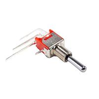E-Switch 200MSP1T1B1M7QE ສະຫນັບສະຫນູນ Toggle SPST ON-ON R/A PC