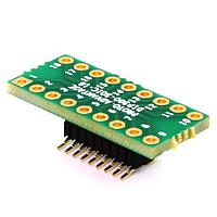 Chip Quik DIP300-SOIC-18N ອາເດັດເຕີ DIP Sockets DIP-18 (ຄວາມກວ້າງ 0.3" ຄວາມຫຼຸດ 0.1") ເປັນ SOIC-18 Narrow (ຄວາມຫຼຸດ 1.27mm, ຂະໜາດຕົວ 150/200 mil)