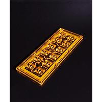 Ledil CS19240_AMBER-IP-2X6-T2 ການປະຊຸມເລນສ໌ຮູບສະເໜີສີ່ແຂວງ 12 ຕຳແໜ່ງ 71.4 x 173.0mm (