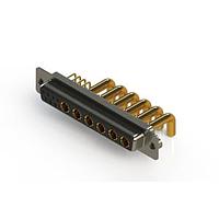 EDAC 630-13W6250-4TA ຕູ້ຕິດຕໍ່ D-Sub ປະສົມມຸມຂວາ ຕູ້ຕິດຕໍ່ພະລັງງານ Combo D-Sub