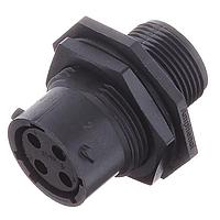 Amphenol SINE Systems RTS712N4S03 ຕົວເຊື່ອມ RECEPTACLE JAM NUT SIZE 12 4POS SOCKET