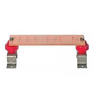 Wakefield Thermal SCGB-5KT ຊຸດບາຣແກວດ Ground Bar Kit, 18 ຮ່ອງ, ທອງຄອບ, ບໍ່ມີການປົວປ້ອງ, 12" ຍາວ, 4" ກວ້າງ, 4" ສູງ, 0.25" ຄວາມຫນາ