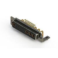 EDAC 630-36W4640-1NB ຕູ້ຕິດຕໍ່ D-Sub ປະສົມມຸມຂວາ ຕູ້ຕິດຕໍ່ພະລັງງານ Combo D-Sub