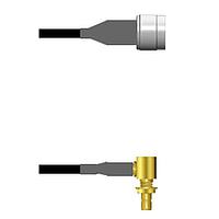 Amphenol Custom Cable Q-2I03H0003006i ສາຍສະບັບ RF N-SP/SMB-RJB G174 6I