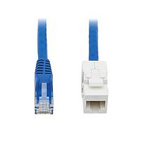 Tripp Lite N237-F18N-WHSH Cat 6 18" SURFMNT RJ45 M/110 IDC