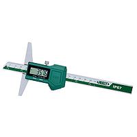 INSIZE 1543-300 IP67 Waterproof Digital Depth Gauges (Range: 0-300mm/0-12")