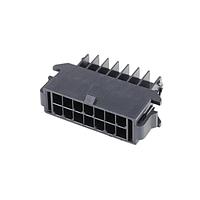 Molex 172767-0114 ຮອງສະໜອງສາຍແລະຮອງສາຍ MINIFIT TPA2 14CKT DR PLG HSG PNL MNT 94V-2 GW