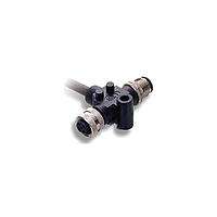 Amphenol LTW MC-050500-FF0-TSB10 ສາຍ T NMEA 2000, ສາຍ T, ເຫຼັ້ມເຫຼັ້ມ, 4A, 05 ໝຸ່ມ, ການກວດສອບດ້ວຍການສະກຣູ, (ສິ້ນ 1) ຜູ້ຍິງ ຜູ້ຍິງ, (ສິ້ນ 2) ຜູ້ຍິງ ຜູ້ຍິງ, ຄວາມຍາວ 10000mm, IP68