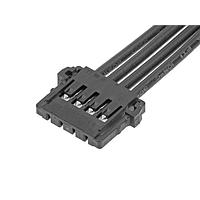 Molex 219656-2040 ສາຍສະແຕນລະດັບພິໂຄ-ລອກ F-F OTS Cbl Assy SR 50mm Au 4Ckts Blk