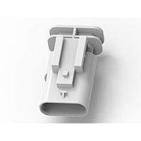 AMP Connectors - TE Connectivity 2-1564559-1 ກອງປົກຄຸມ 4POS, TAB 1.2X0.6, TAB HSG, SWS, A