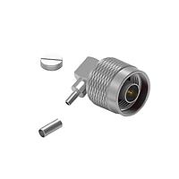 Wurth Elektronik 60436022210321 ຕູ້ສະບັບສາຍສະບັບ WR-NTYPE ຕູ້ສະບັບສາຍມຸມຂວາ ປລັກສອດເດີ-ຄຣິມ RG174/316/188