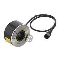 Autonics E80H30-60-3-V-24-C 80 mm Incremental Rotary Encoders (ປະເພດຮູຂຸມຂົນ) (60P/R, 12-24VDC, Ø30mm)