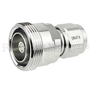 Fairview Microwave SM4474 7/16 DIN Female to N Male Adapter (6 Ghz, IP67 UnMated)