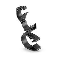 HellermannTyton 156-01897 LOC ກັບຄອບລອກກັບ MOC ຄລິບ LOC ກັບຄອບລອກ, 15-19 mm, ກັບ MOC ຄລິບ, 26 mm, PA66HIRHSUV, ສີດຳ, 1000/ctn