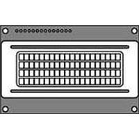 Hantronix HDM20416L-M-L30S ໂມດູນສະແດງຕົວອັກສອນ COG LCD ສີເຫຼືອງ ສະຫນ້າຈໍສີເຫຼືອງ LED ທີ່ສະຫນ້າຈໍ