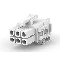 AMP Connectors - TE Connectivity 794243-1 ປລັກຮາງ 06P MINI UMNL2 PLUG HSG UL94V2
