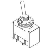 Mountain Switch 108-MS550K ສະຫນອງສະລັບ Toggle TOGLE MDGT SPST SLV