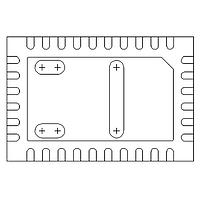 MACOM MAAD-008791-000100 ດິຈິຕອນ Attenuator, Constant Phase 31.0 dB, 5-Bit, TTL Driver, DC - 4.0 GHz