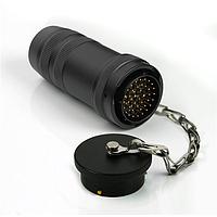 Amphenol Audio MP-6516-39P-C ຕົວເຊື່ອມຕໍ່ CABLE PLUG W/SOC W/CAP