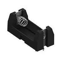 Keystone Electronics 1127 ຖານວາງແບບ Tray 1/2 AA ມີລູບສົ້ມສະຫນາມກັບລູບສົ້ມສະຫນາມ SMT