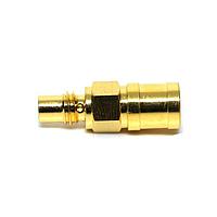 Amphenol RF 242202 ຕົວແປ RF - ລະຫວ່າງຊຸດ SMB PLUG ໄປ SMC JACK ADAPTER