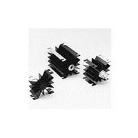 Wakefield Thermal 302NN ຮີດຊິງ Heat Sink ສໍາລັບ Dual Stud-Mount, 50.8x50.8x38.1mm, (2) 1 4 -28UNF, 0.625" Thread