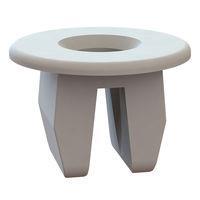 Essentra Components 60SGN00010 ກຣອມເມດ ນັດ Grommet Nut, .275x.290 ຮູ, .031-.125 Panel Thk