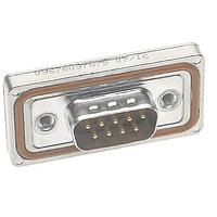 HARTING 09676097675 ຕໍ່ຕໍ່ D-Sub - ຄວາມໜາແຮງມາດຕະຖານ DSUB IP67 ML STR PCB 9P S4 MET FRAME