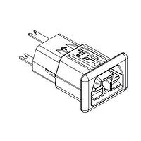 Anderson Power Products 2002N3-BK ກອງປົກຄຸມ NOTCHED SOLDER RCPT HSG/1.0MM PANELS
