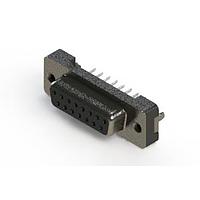EDAC 628-015-624-216 ຕົວເຊື່ອມ D-Sub - ຕົວເຊື່ອມ D-Sub ຮູບຮ່າງພລາສຕິກຕັ້ງຕົວແບບຕັ້ງພູມມາດຕະຖານ